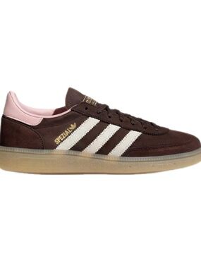 adidas Spezial Suede Sneaker in Brown & Pink Accents FL